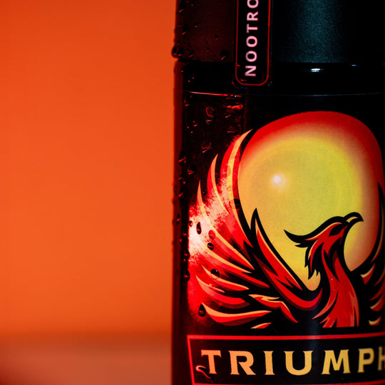 Triumph Black Organic " Iced "Coffee - Infused With Vitamins And Aminos | 300 Ml Bottle | Made With Kimera Koffee. - JAQAR
